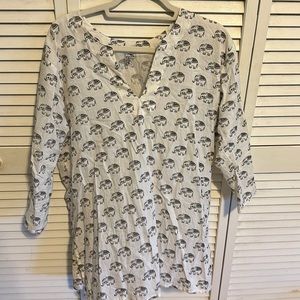 Elephant bathing suit cover up